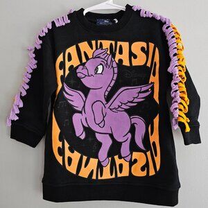 NWT Stella McCartney Kids Disney Fantasia Pegasus Tunic Sweatshirt Dress